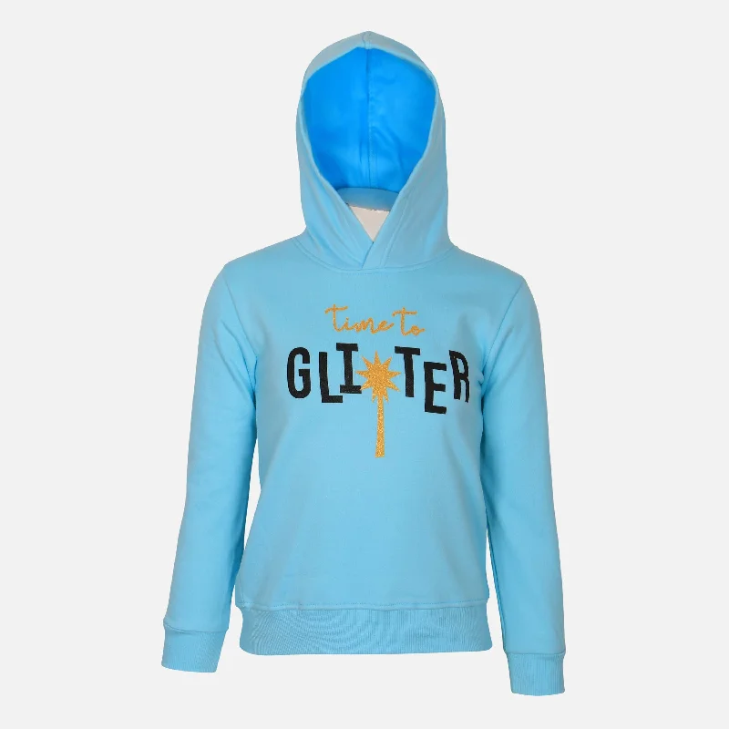 GIRLS HOODED PULLOVER