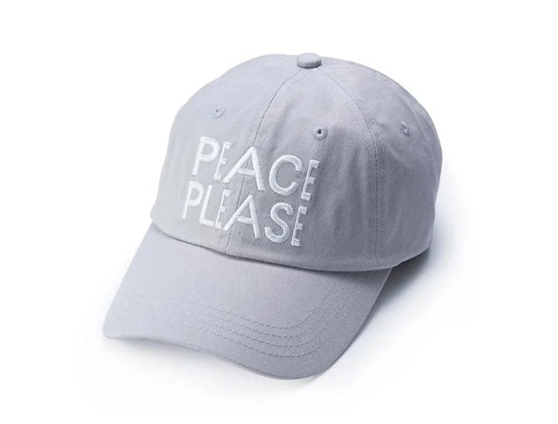 8FIVE2 Peace Please Cap Gray