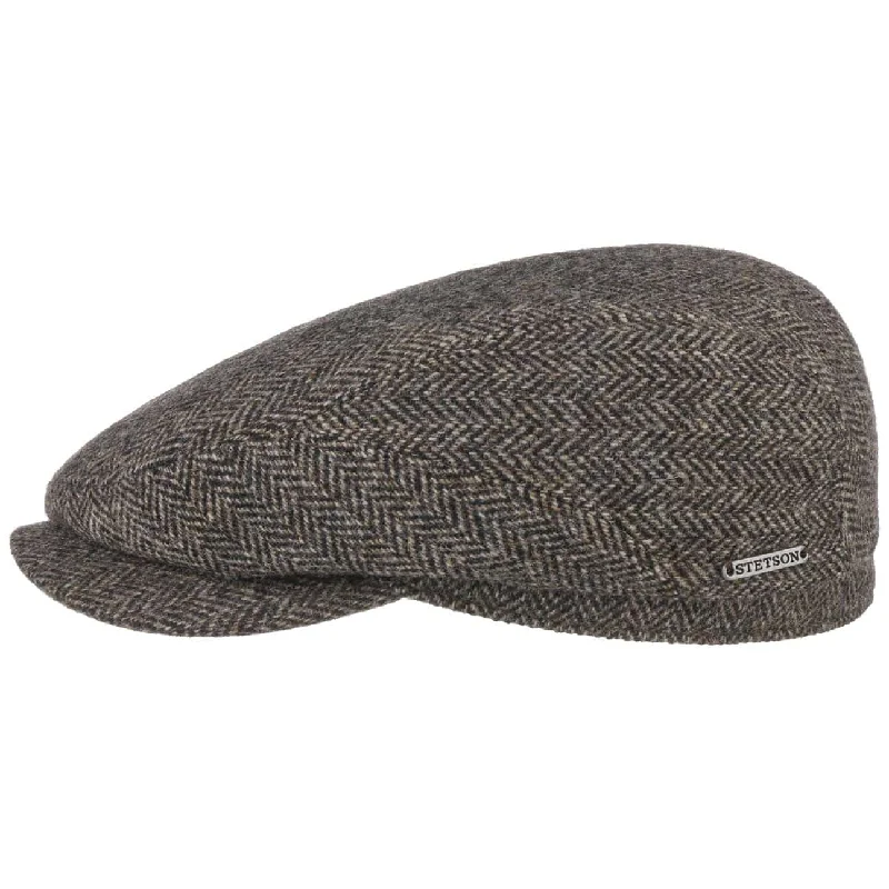 Belfast Classic Wool Flat Cap by Stetson