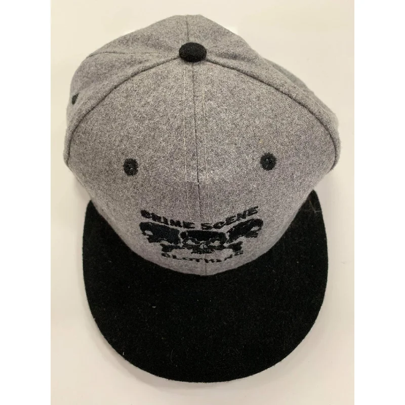 CRIME SCENE CAP SNAP BACK GREY