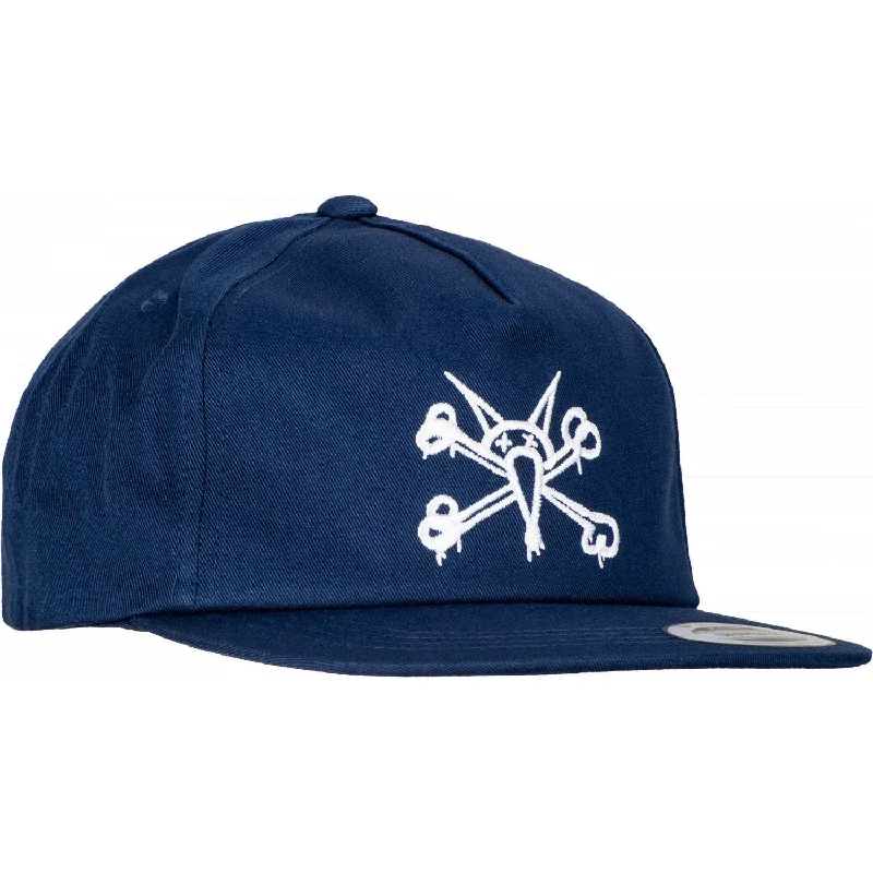 Powell Peralta Vato Rat Snap Back Cap - Navy