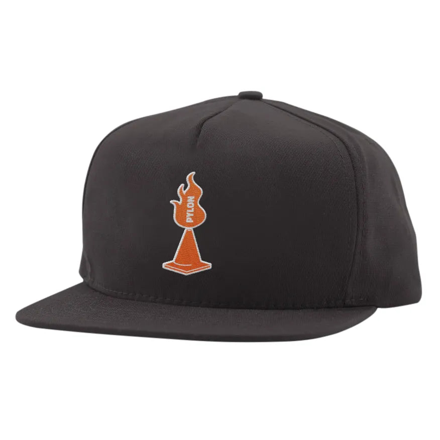 PYLON LOGO CAP SNAP BACK BLACK