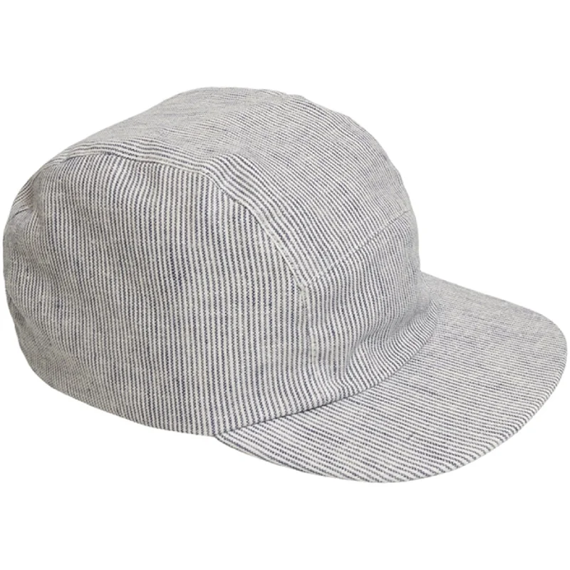 Huttelihut Lab Cap Mini Stripes Navy