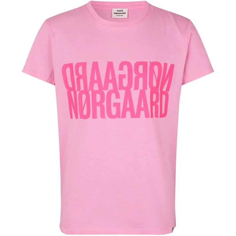 Mads Nørgaard Single Organic Tuvina T-shirt Begonia Pink