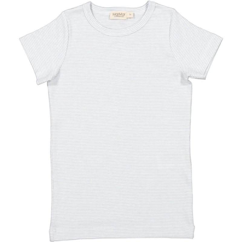 MarMar Modal Fine Rib Fresh Air Stripe Tago T-shirt