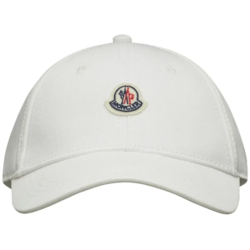 Moncler Baseball Cap White