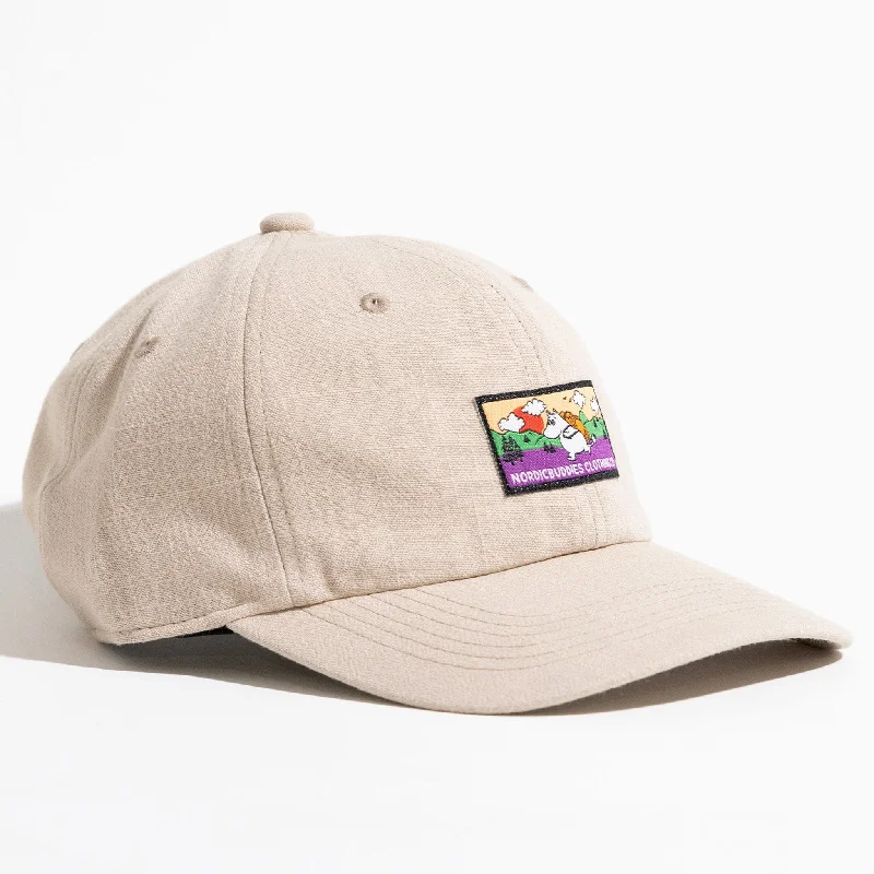 Moomintroll's  Adventure Adult Cap - Beige