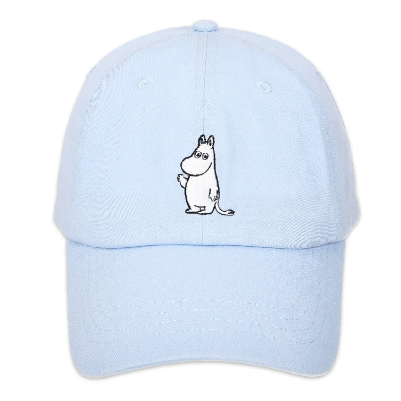 Moomintroll's Greeting Adult Dad Cap - Light Blue