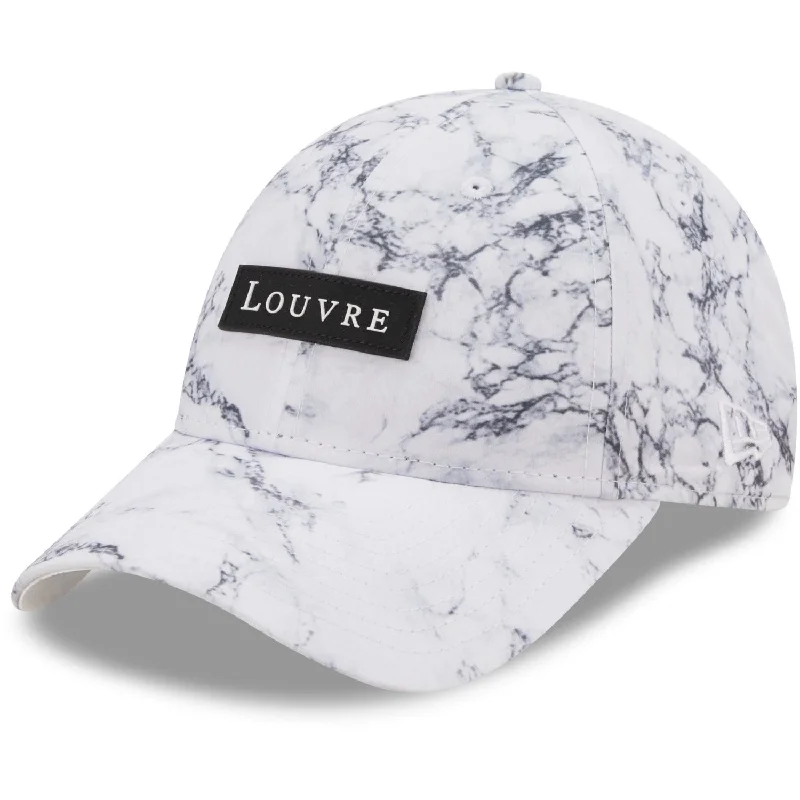 NEW ERA Louvre Clear 9Forty Cap Marble Print - White