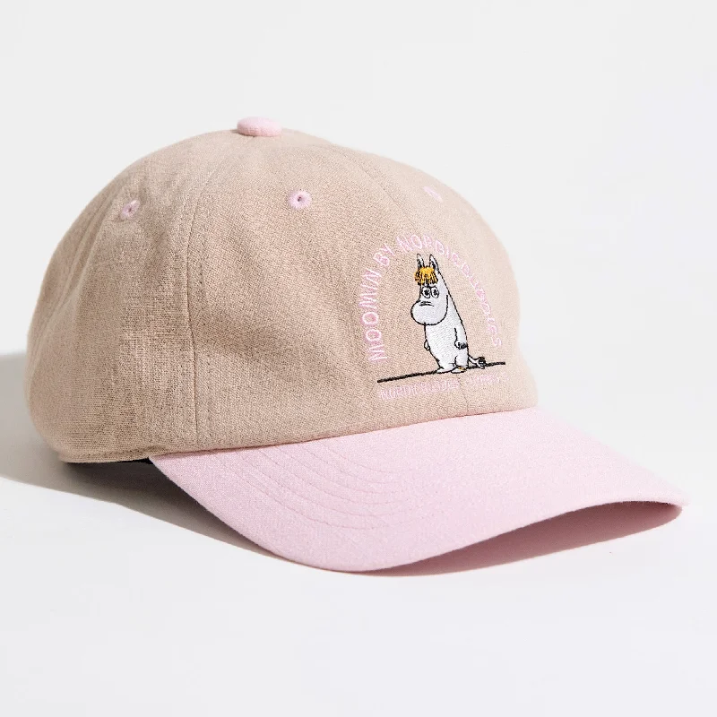 Snorkmaiden's Temper Adult Cap - Beige and Light Pink