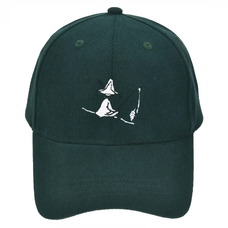 Snufkin Corduroy Cap Adult - Green