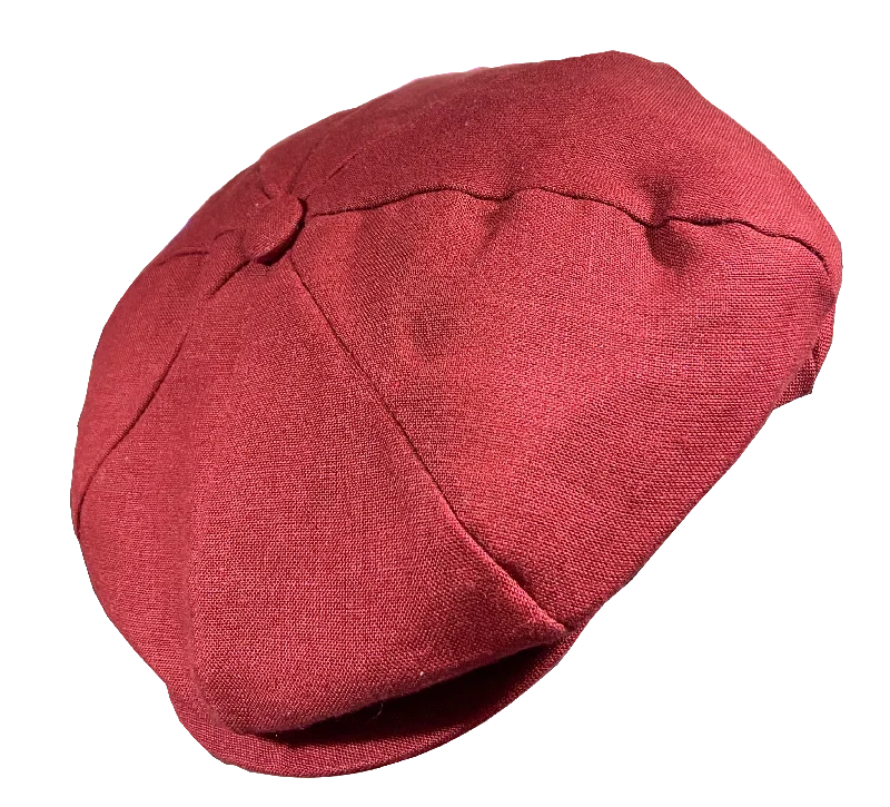 The Linen Newsboy Cap