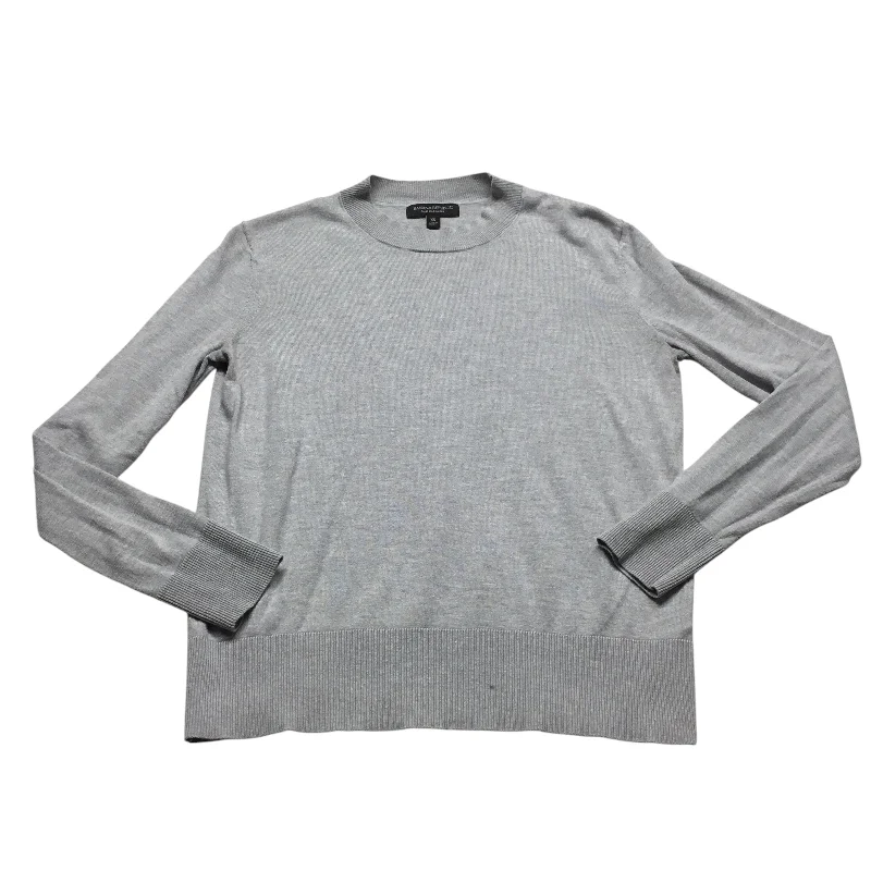 Top Long Sleeve Basic By Banana Republic In Grey, Size: Xs