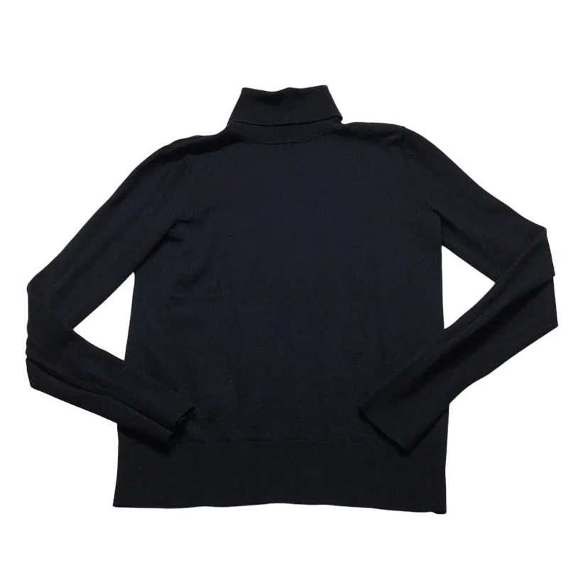 Top Long Sleeve Basic By Gap In Black, Size: S