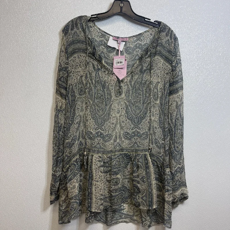 Top Long Sleeve By Calypso St Barth In Print, Size: S