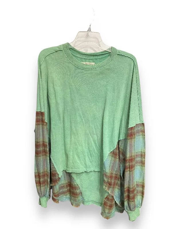 Top Long Sleeve By We The Free In Multi-colored, Size: L