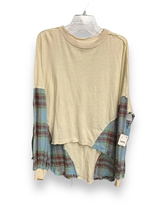 Top Long Sleeve By We The Free In Multi-colored, Size: L