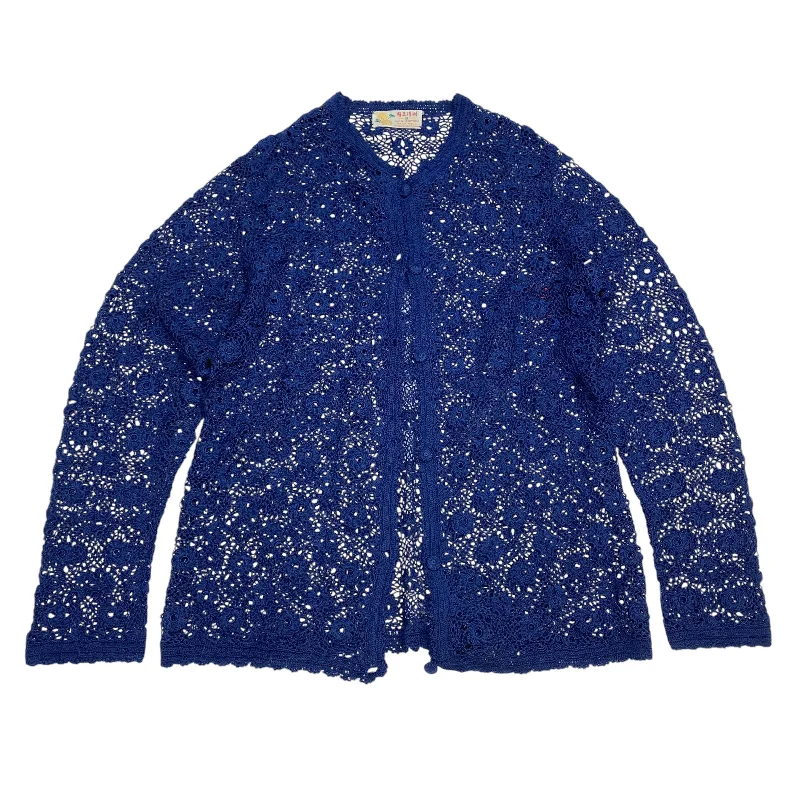 Cardigan By Clothes Mentor In Blue, Size: S