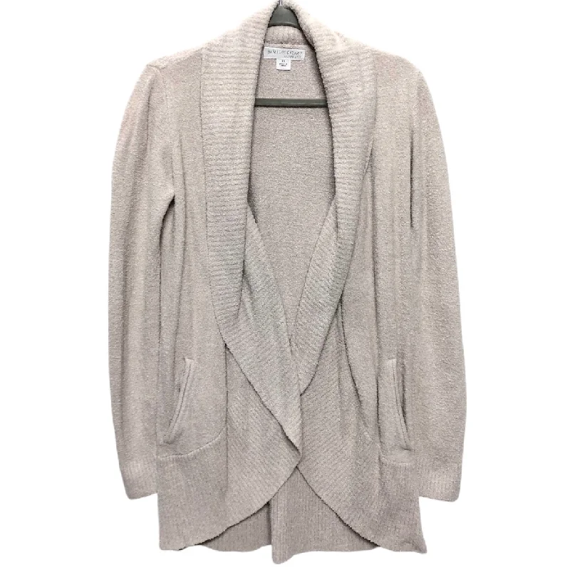 Sweater Cardigan By Barefoot Dreams In Beige, Size: Xs