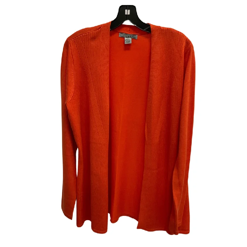 Cardigan By By Design In Orange, Size: L