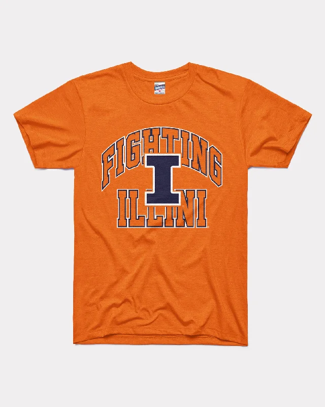 Illinois Fighting Illini Orange T-Shirt