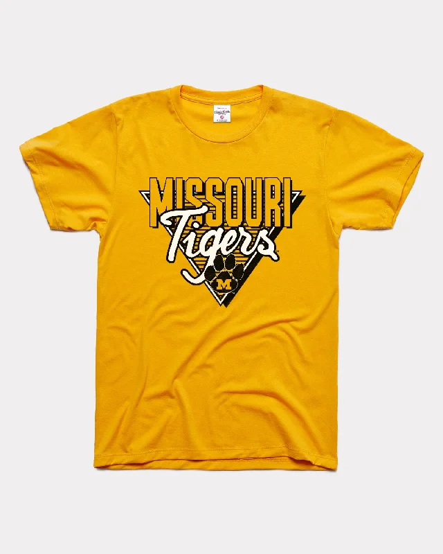 Missouri Tigers Gold 90s Throwback T-Shirt