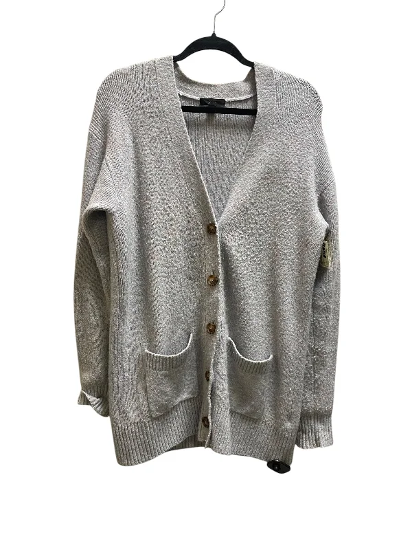 Sweater Cardigan By J. Crew In Grey, Size: S