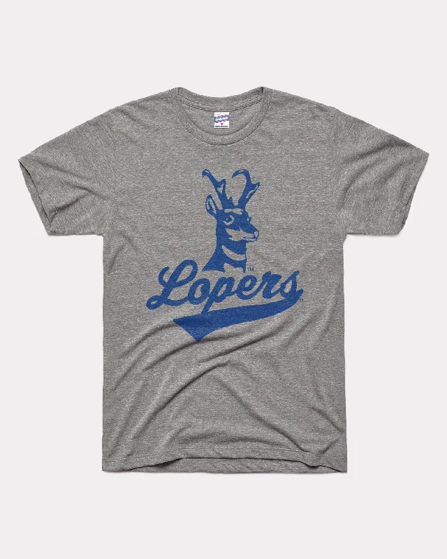 UNK Lopers Script Vintage Grey T-Shirt