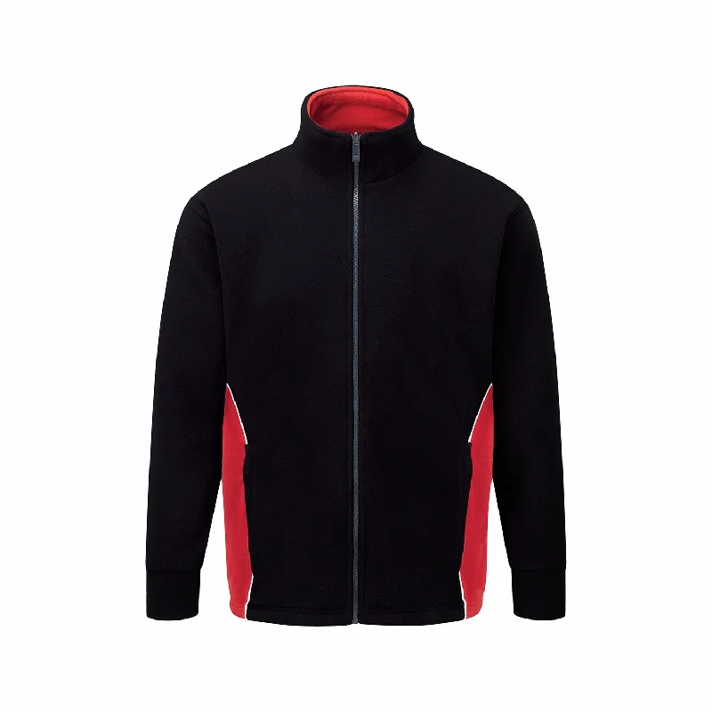 Silverswift Fleece | Black - Red