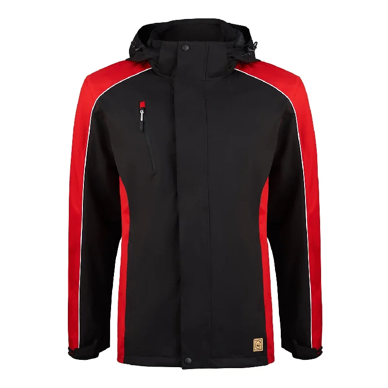 Avocet EarthPro® Jacket | Black - Red