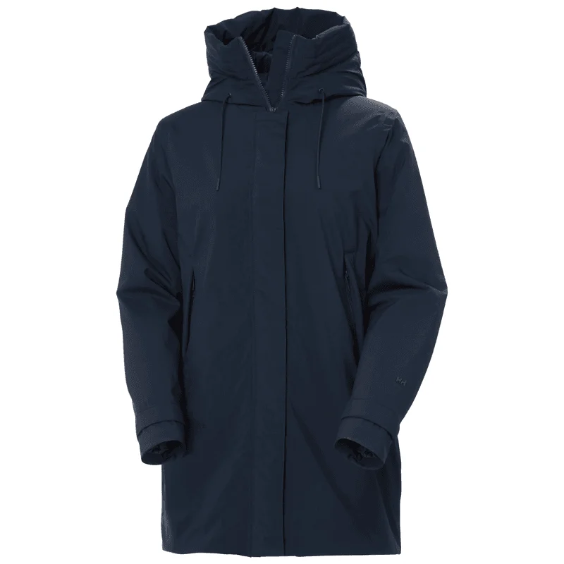 Victoria Insulated Mid Rain Jacket - Navy