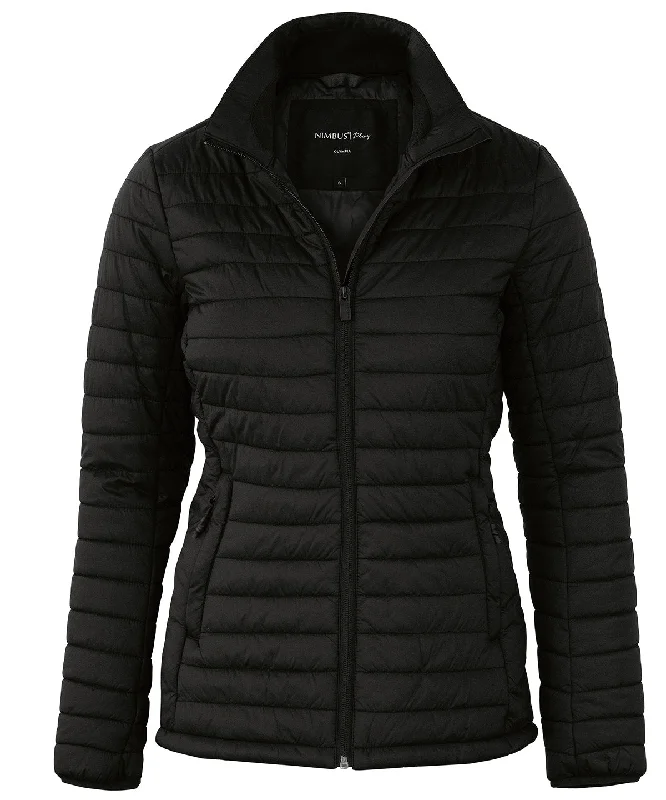 Womens Olympia  comfortable puffer jacket | Black