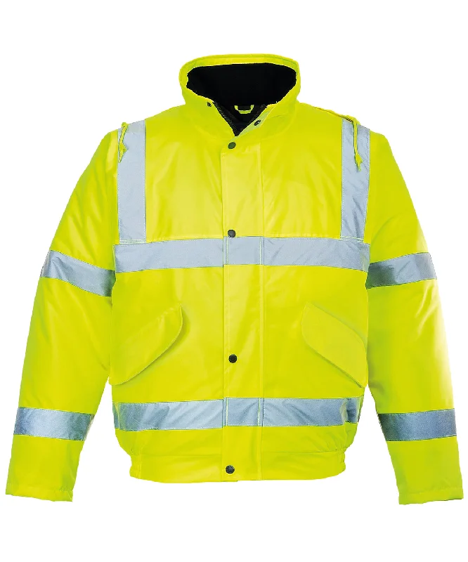 Hi-vis bomber jacket (S463/S226) | Yellow