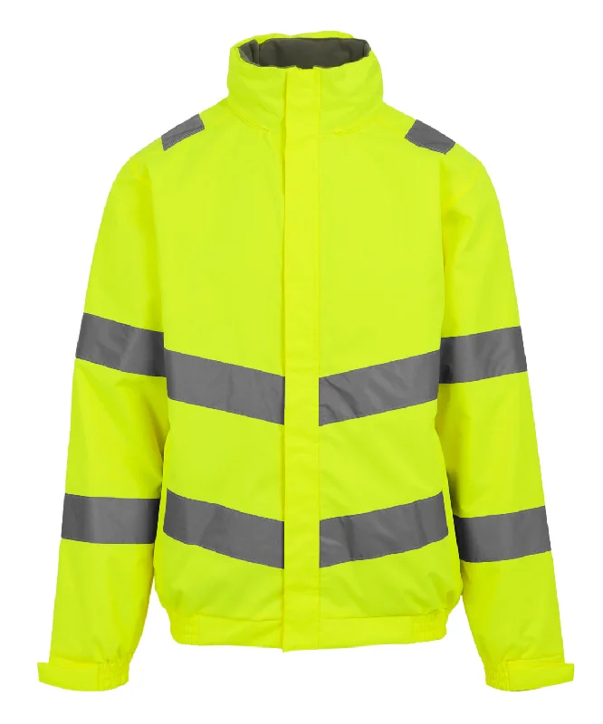 Hi-vis Pro contract Dover jacket | Yellow