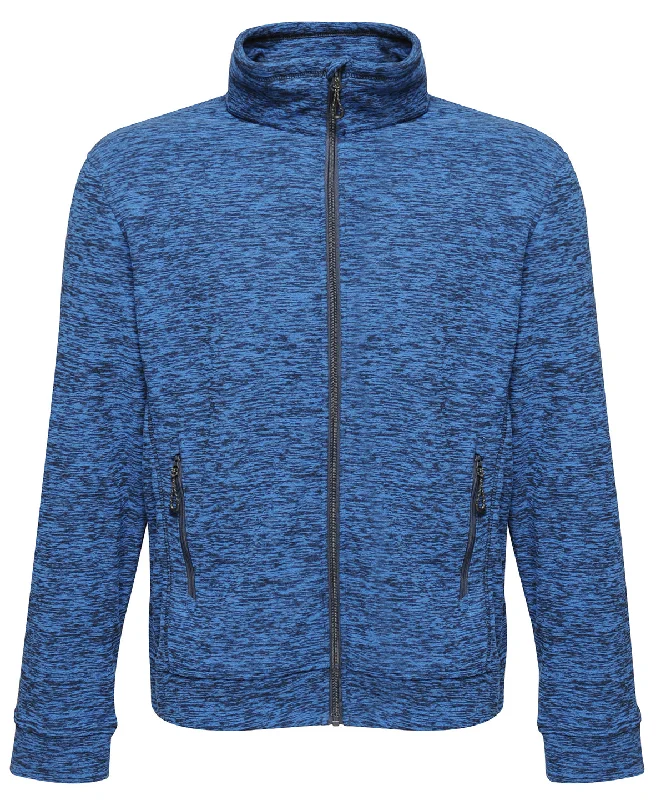 Thornly full-zip marl fleece | Navy Marl