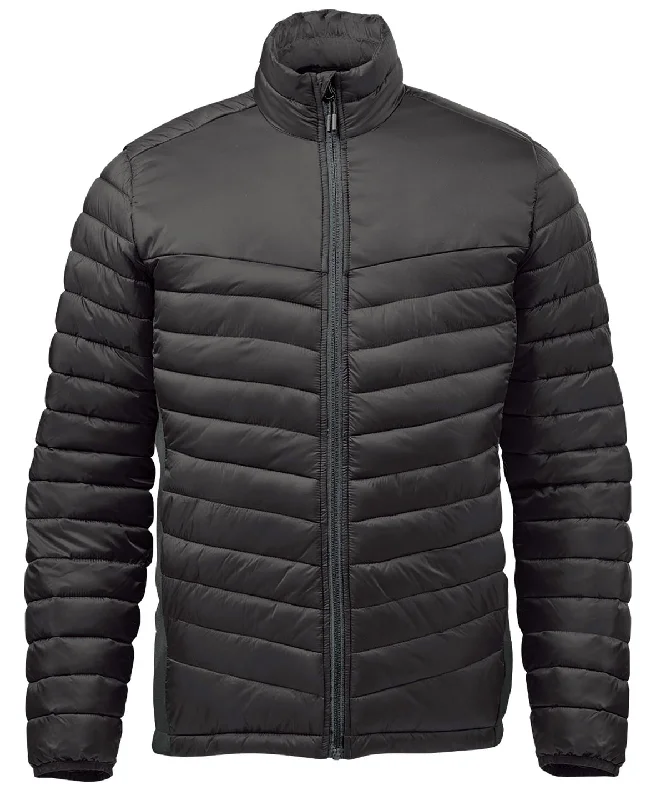 Montserrat thermal jacket | Black/Granite