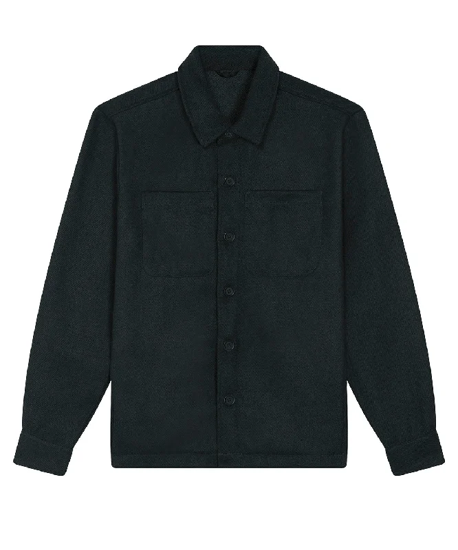 Unisex River shirt jacket (STJU845) | Black