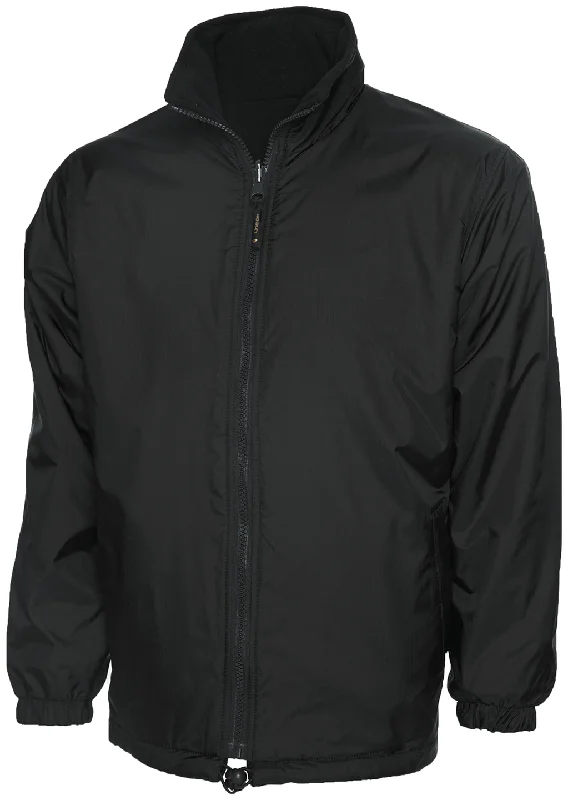 Classic Reversible Fleece Jacket | Black