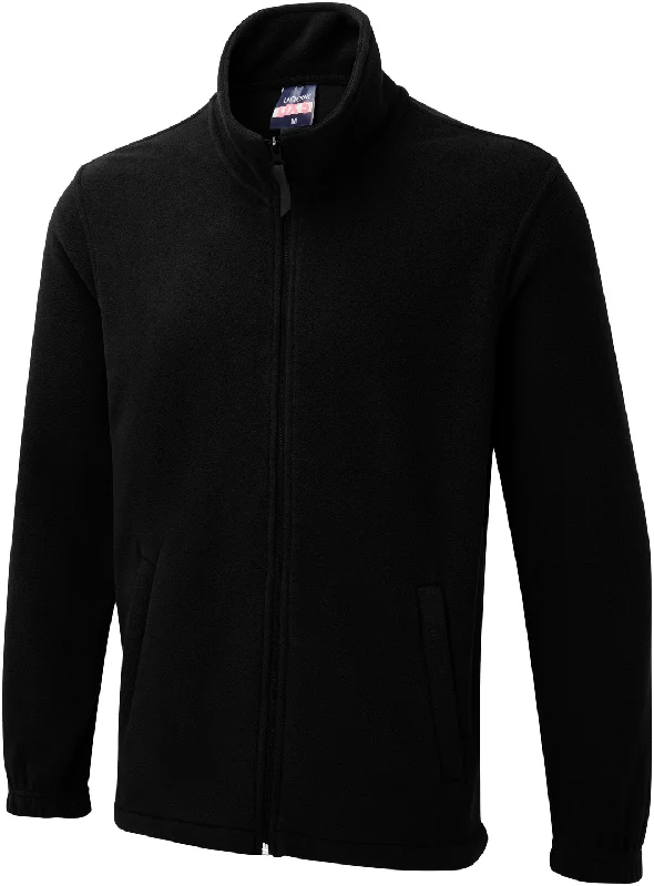 The UX Full Zip Fleece | Black