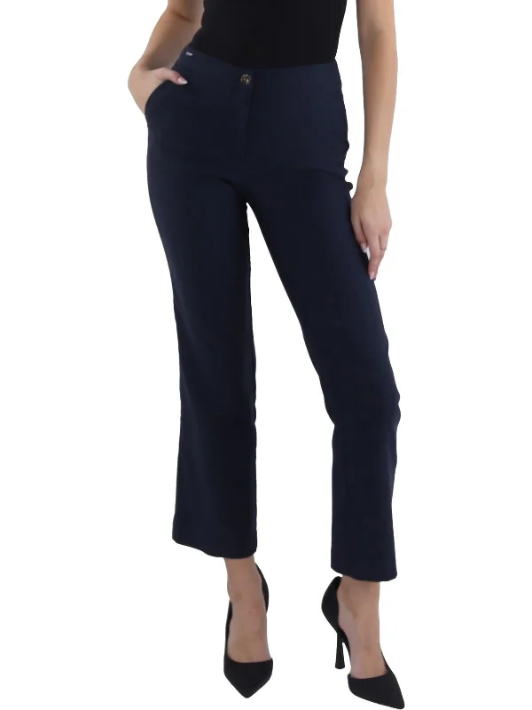 Womens Pockets Work Day Wear Trouser Pants